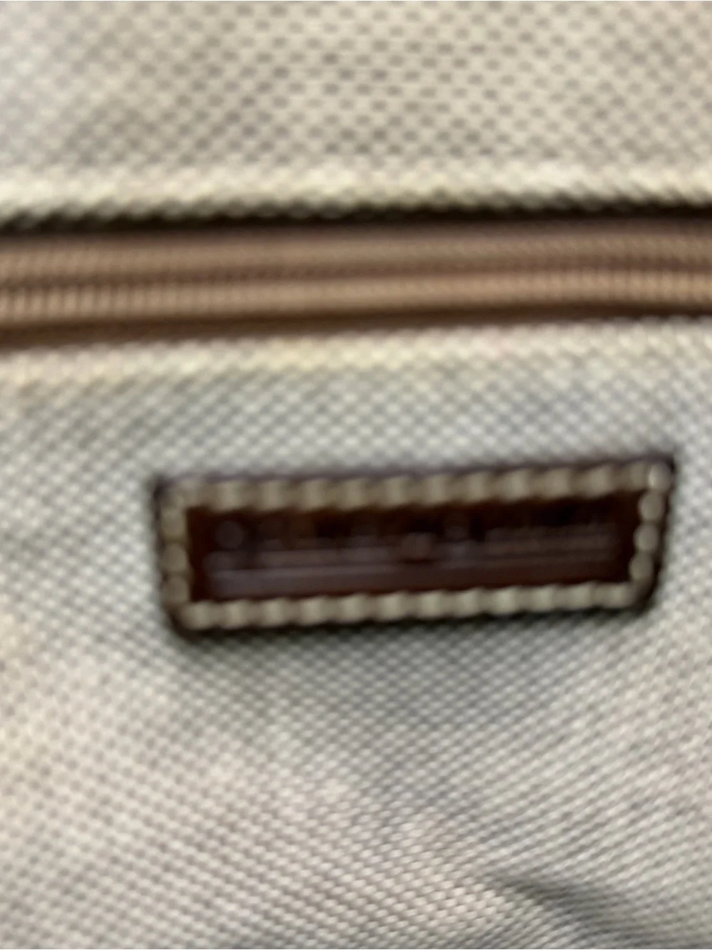 Dooney & Bourke Brown & Tan Logo Dome Satchel